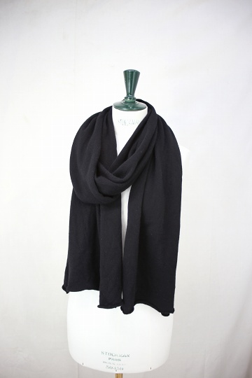 TOKIHO(トキホ)|VEIL - ウールカシミアストール - Gary,Black TOKIHO(トキホ)|VEIL - ウールカシミアストール - Gary,Black