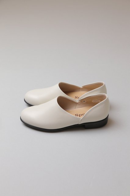 HARUTA（ハルタ）｜スポックシューズ（スムースレザー/White）ladies 