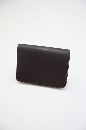 エバニュー forme short wallet baby calf black - 通販 - www