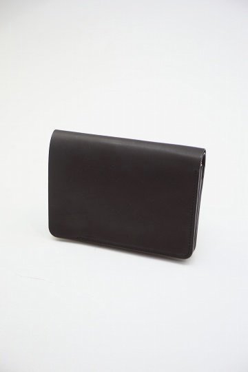 forme（フォルメ）｜Short wallet - Baby calf（Black×Black）｜通販 