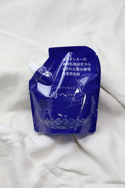 がんこ本舗｜海へ... Step（詰替パック）｜衣類洗濯用洗剤 (450ml/90回分)｜通販 - ソコノワ