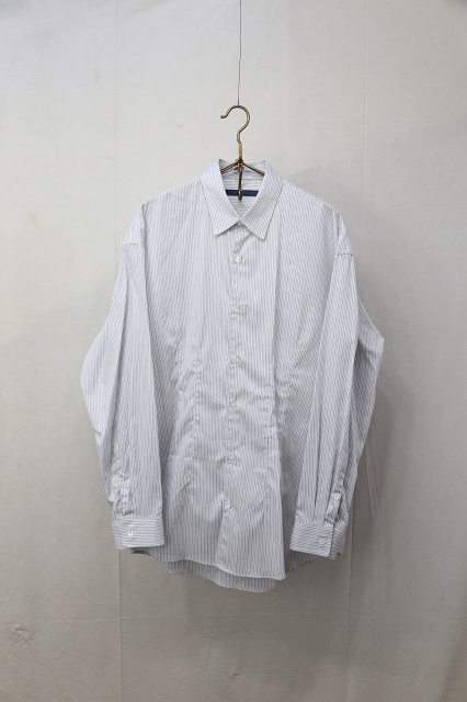 semoh（セモー）｜Darts shirt / stripe (Mens) Grey｜通販 - ソコノワ