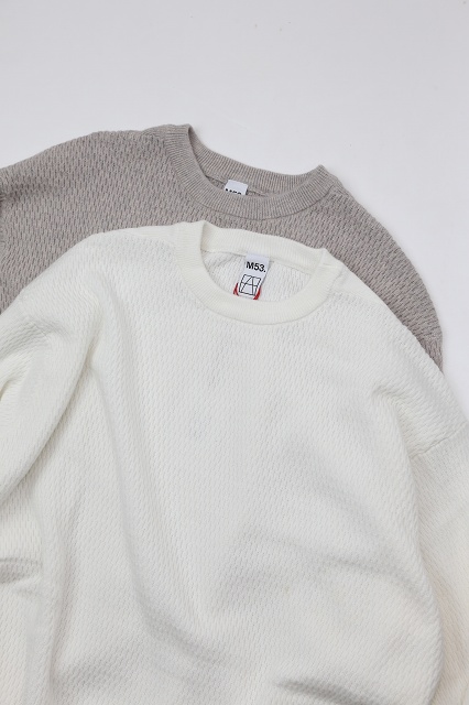 M53. (エムゴーサン)｜SANKAKU THERMAL KNIT (Mens/Ladies