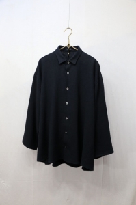 semoh - Linen wool Wide shirtMens