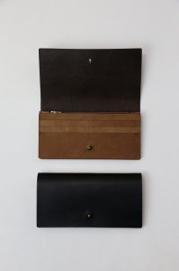 forme - Wallet（Liscio×SHF）Dark Brown,Black