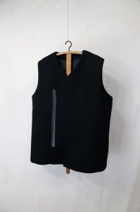 semoh - Melton Wool Vest（Mens）