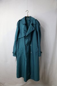 LILY 1ST VINTAGE - 1980's Italian Packable Nylon Trench Coat (Rare Color)