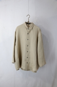 semoh - Linen Wide ShirtNatural