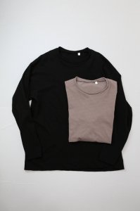 TOKIHO - MOMENT IX - LS - Knit Shirt（Mens）Gray,Black