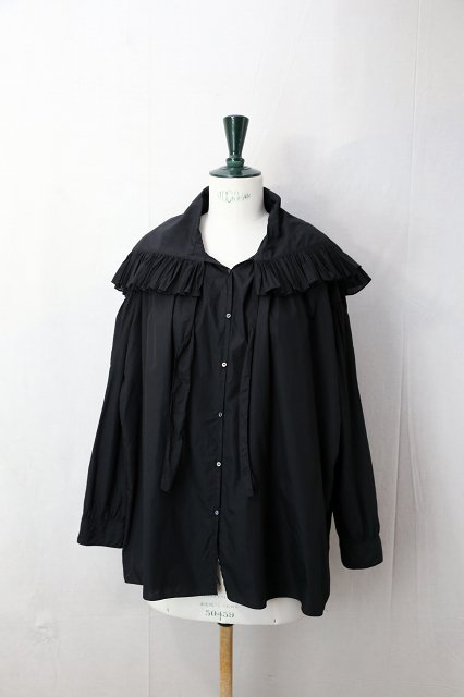 SP（エシュペー）｜BRETAGNE BLOUSE - Black｜通販 - ソコノワ