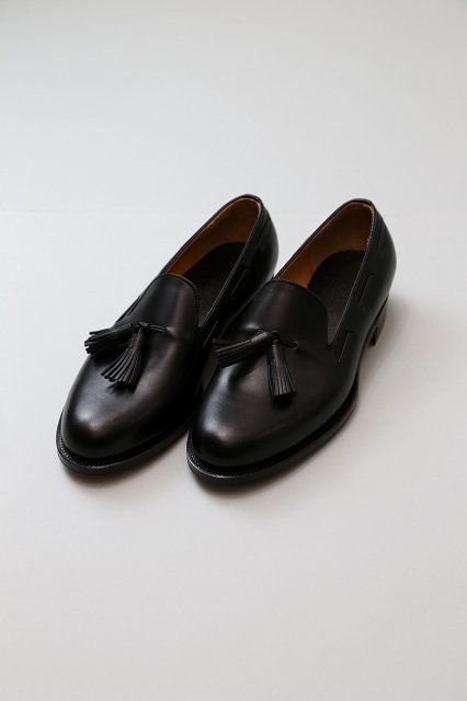 forme (フォルメ)｜Tassel loafer Plain toe（Mens）- Calf Black