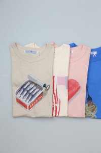 R&D.M.co- - COMMERCIAL T-SHIRT（SARDINES,STRIPE,ICE CANDY,HAVE A LUNCH）