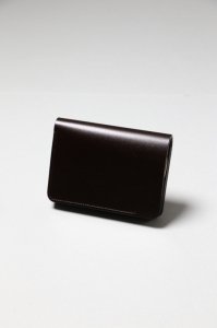 forme - Short Wallet（Crispell calf×SHF）Choco×Lt.Brown
