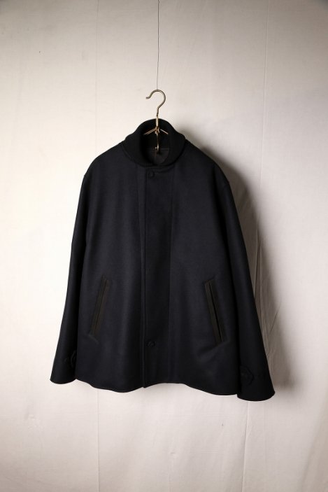 semoh（セモー）｜Cashmere Melton Pharaoh Jacket（Black）｜通販 - ソコノワ