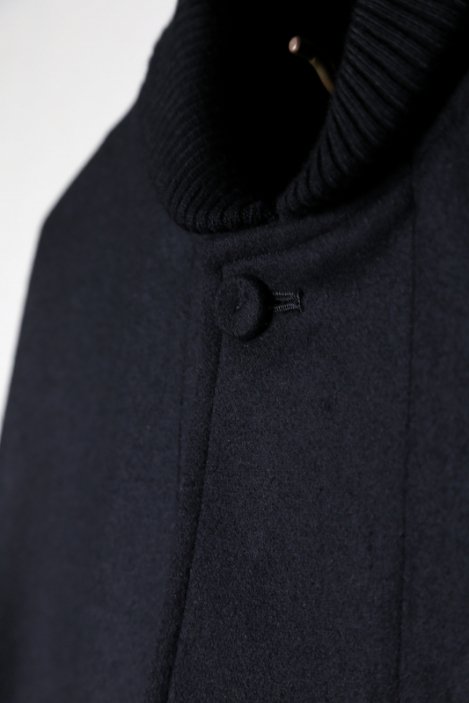 semoh（セモー）｜Cashmere Melton Pharaoh Jacket（Black）｜通販 - ソコノワ