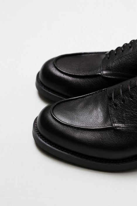 forme（フォルメ）｜Hand mocca Blucher - Black（Buffalo calf）Mens