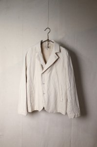 Vlas Blomme - C/L ラチネ テーラードジャケット（Vintage White）