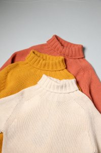 Harley - 6ply Turtle Neck Sweater（Almond,Tansy,Plaster）Ladies