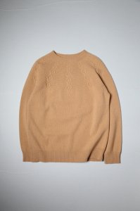 <img class='new_mark_img1' src='https://img.shop-pro.jp/img/new/icons8.gif' style='border:none;display:inline;margin:0px;padding:0px;width:auto;' />Harley - Textued Yoke Crew Neck Sweater（Tortilla）ladies