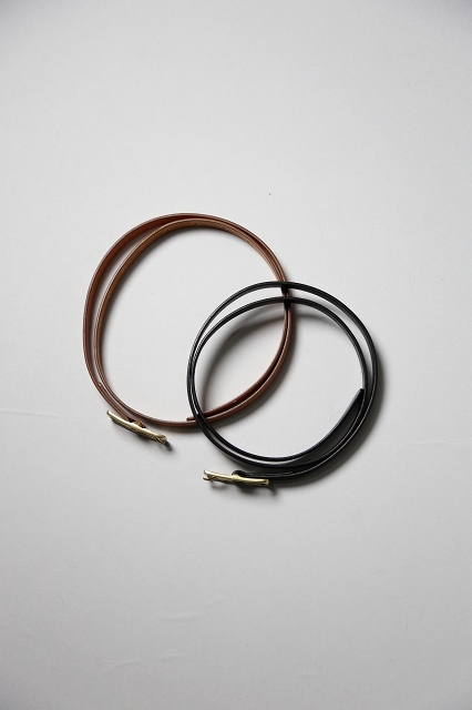 ViN（ヴィン）｜Narrow Belt（Natural,Black）unisex｜通販