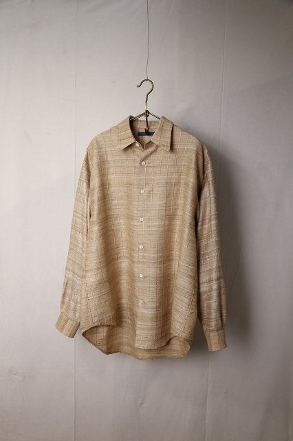 semoh（セモー）｜Wild Silk Shirt（Natural）unisex｜通販 - ソコノワ