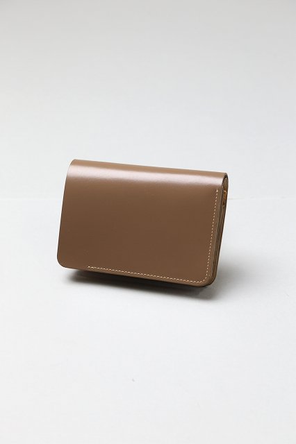 forme（フォルメ）｜Short wallet - Taupe（Crispell calf）× Lt Brown