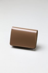 forme - Short Wallet（Crispell calf×SHF）Taupe×Lt.Brown