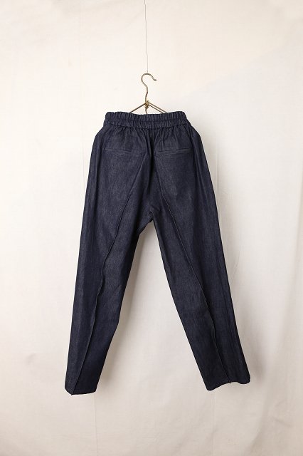 semoh（セモー）｜Light Denim Pin Tuck Easy Trousers（Blue）｜通販 - ソコノワ