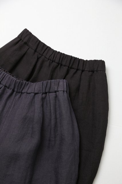 SP（エシュペー）｜TROUSERS / 1/40LINEN CHINO CLOTH（Charcoal,Black 