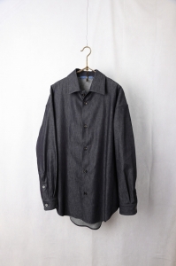 semohウールシャツ SALE】semoh（セモー）｜Rayon Corduroy Shirt Jacket（Brown