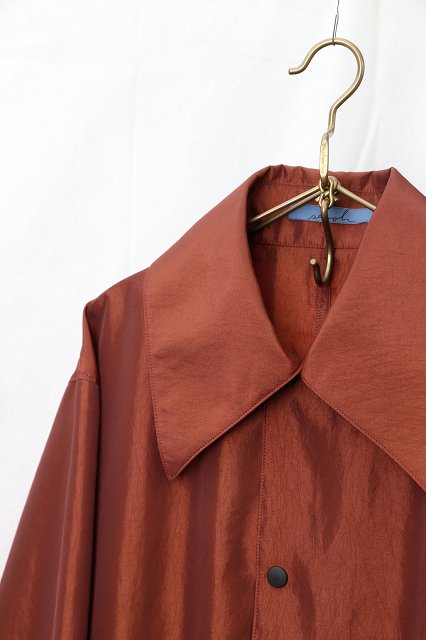 semoh（セモー）｜Wide Collar Drizzler Jacket（Brown）｜通販 - ソコノワ