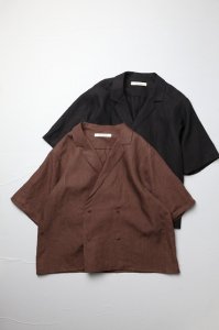 SUSURI - マスターシャツ（Brown,Black）