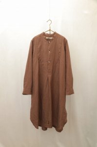 SUSURI - マイマーロングシャツ（Brown）