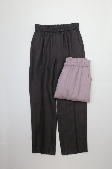 semoh（セモー）｜Linen Pin Tuck Easy Trousers（Grey,Black）｜通販 - ソコノワ