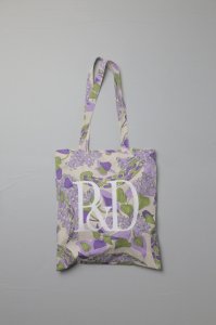 R&D.M.Co- - BOTANICAL MOTIF TOTE BAG（Lavender）