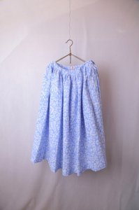 R&D.M.Co- JACQUARD LILY BELL GATHER SKIRTSax