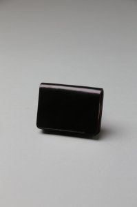 forme - Short Wallet（Cordovan×SHF）Black×Lt.Brown
