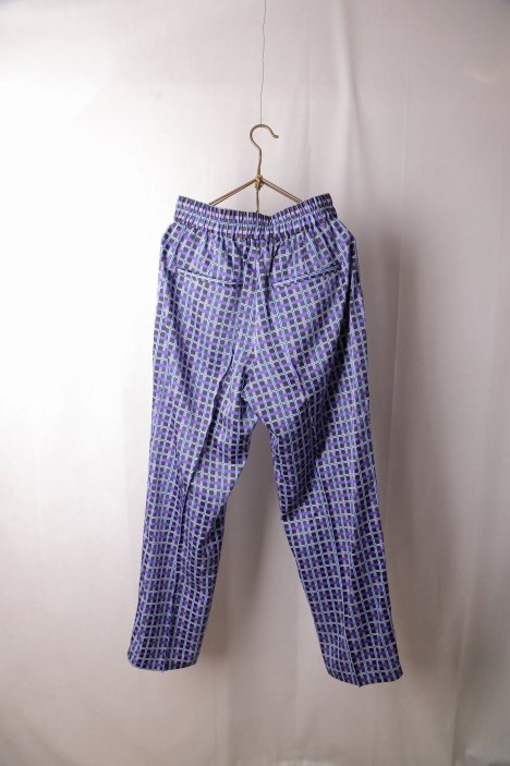 SALE】semoh（セモー）｜Graphic Pin Tuck Easy Trousers 