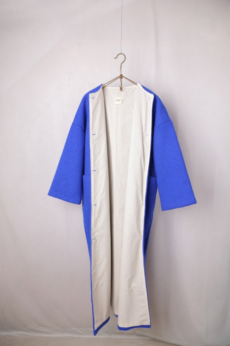 Worker's Nobility Soka coat ワーカーズノビリティ Worker's Nobility（ワーカーズノビリティ）｜Pocket Coat（Blue