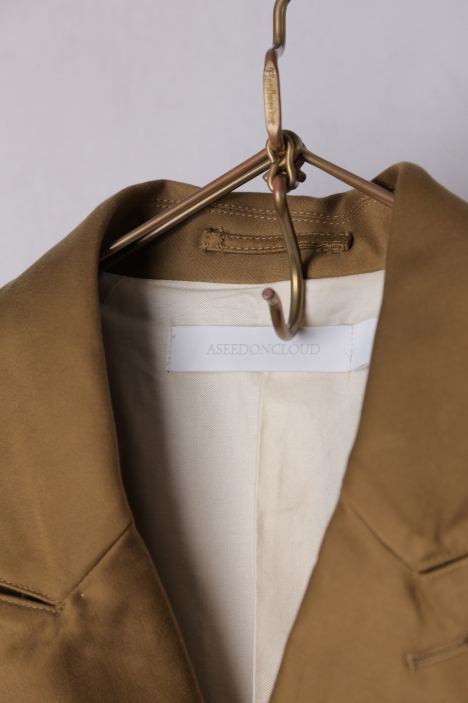 SALE】ASEEDONCLOUD（アシードンクラウド）｜Shepherd coat（Khaki）Fieldstone moleskin｜通販 -  ソコノワ