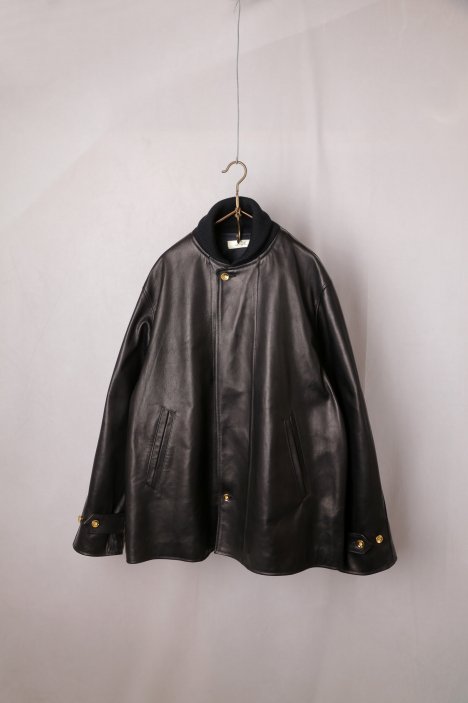 semoh（セモー）｜Horse Leather Pharaoh Jacket（Black）mens｜通販 
