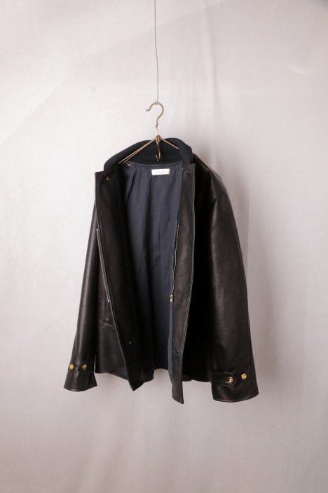 semoh（セモー）｜Horse Leather Pharaoh Jacket（Black）mens｜通販 