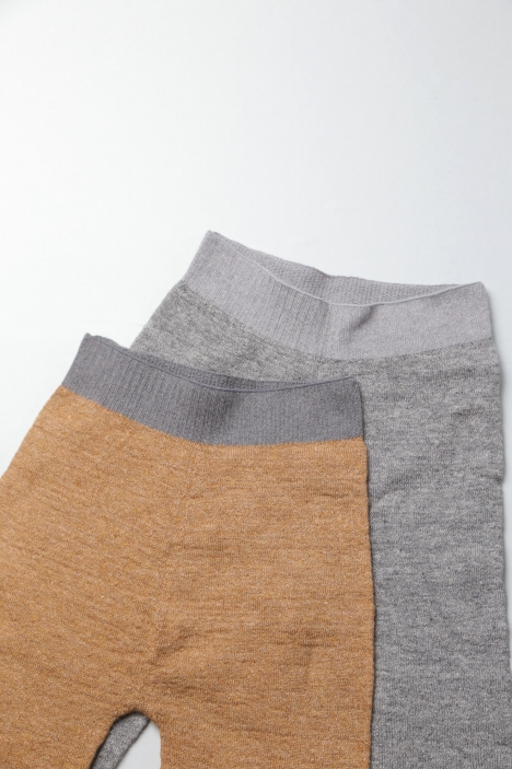 Vlas Blomme (ヴラスブラム)｜Melange Color Linen レギンス