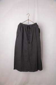 Vlas Blomme - KL Vintage コクーンスカート（Smoky Black）
