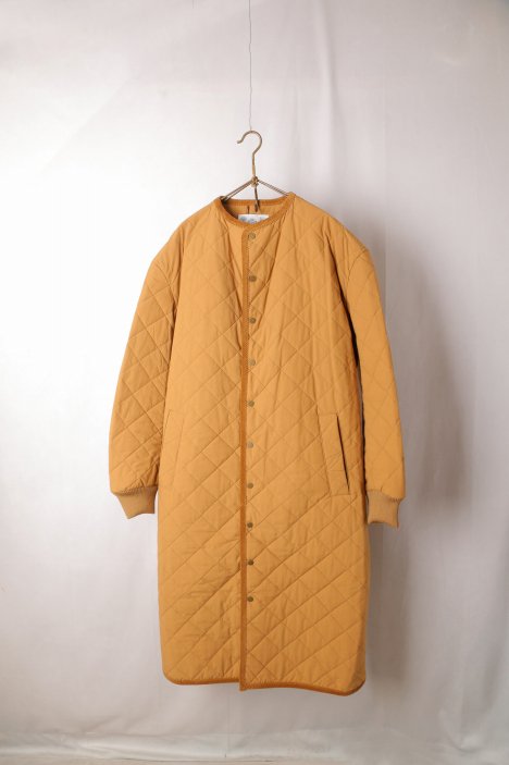 R&D.M.Co-（オールドマンズテーラー）｜QUILTING LONG COAT（Beige 