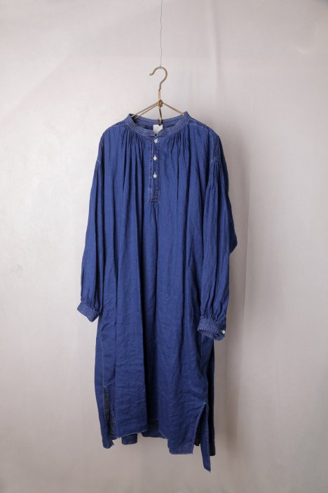 SP（エシュペー）｜INDIGO LINEN ONEPIECE（Blue）｜通販 - ソコノワ