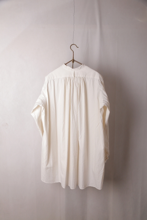 SP（エシュペー）｜ORGANIC COTTON OXFORD / BAND COLLAR SHIRT
