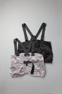 M53. - Metalic Bag Vest（Silver,Black）