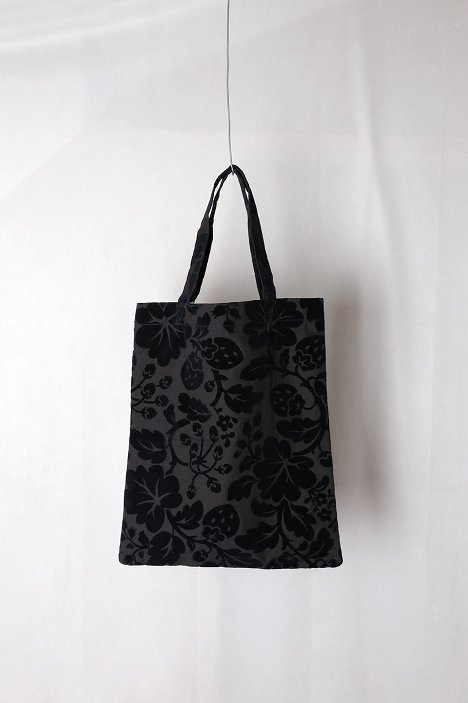 バッグ R&D.M.Co- wild berry velvet tote bag R&D.M.Co- wild berry velvet tote bag (black/nav