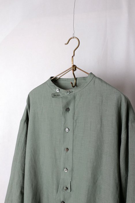 Vlas Blomme｜KL Heritage 60 チュニックシャツ（Sage green